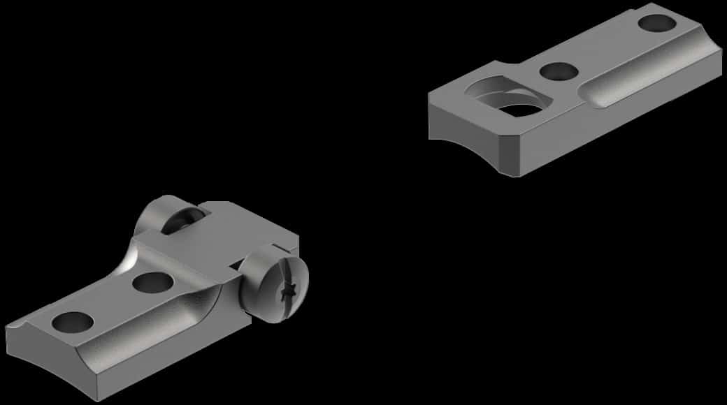 STD Weatherby MARK V RVF matte 2 pieces STD Weatherby MARK V RVF matte 2 pieces