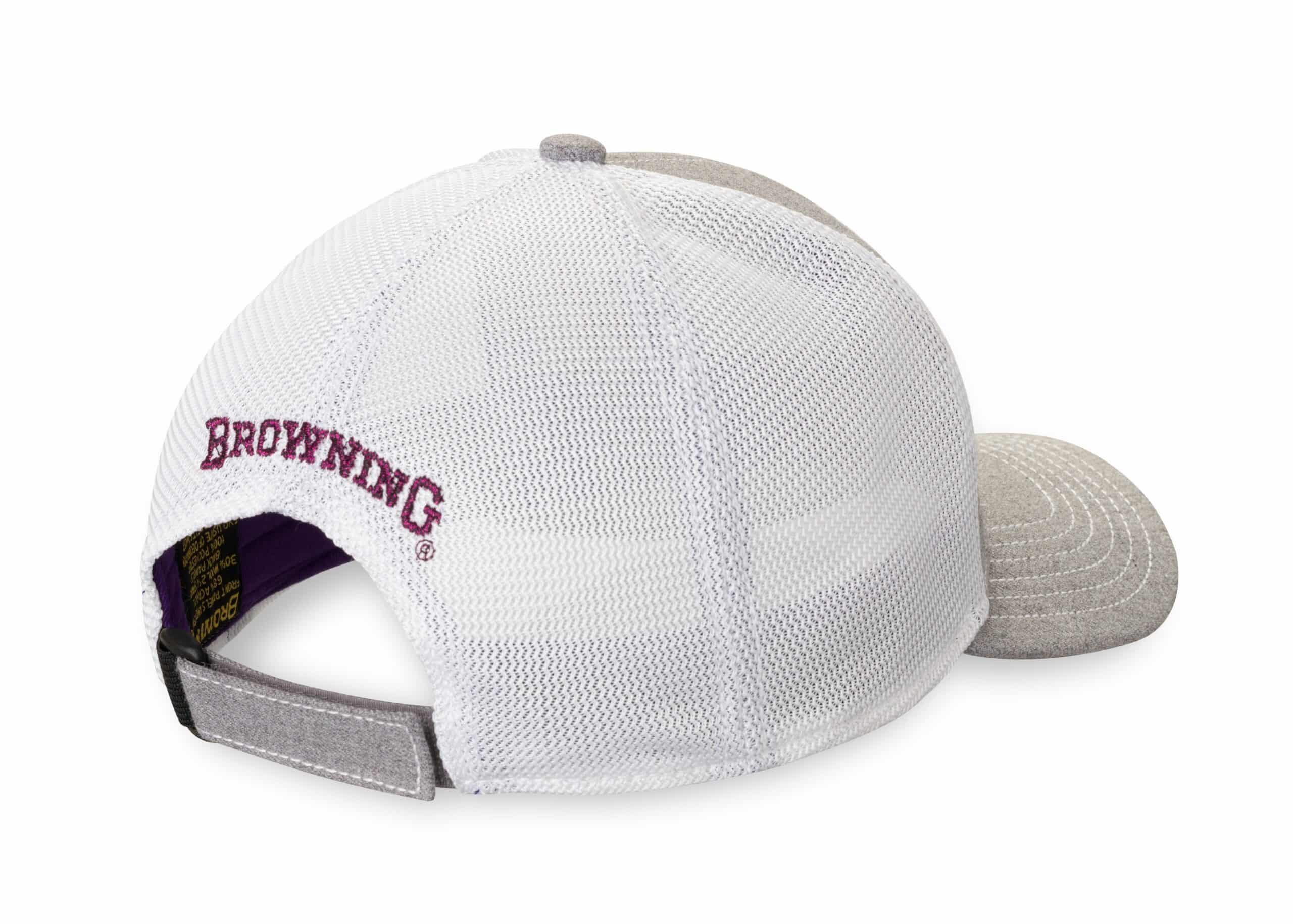 Browning Nadia Cap Gray/White Browning Nadia Cap Gray/White