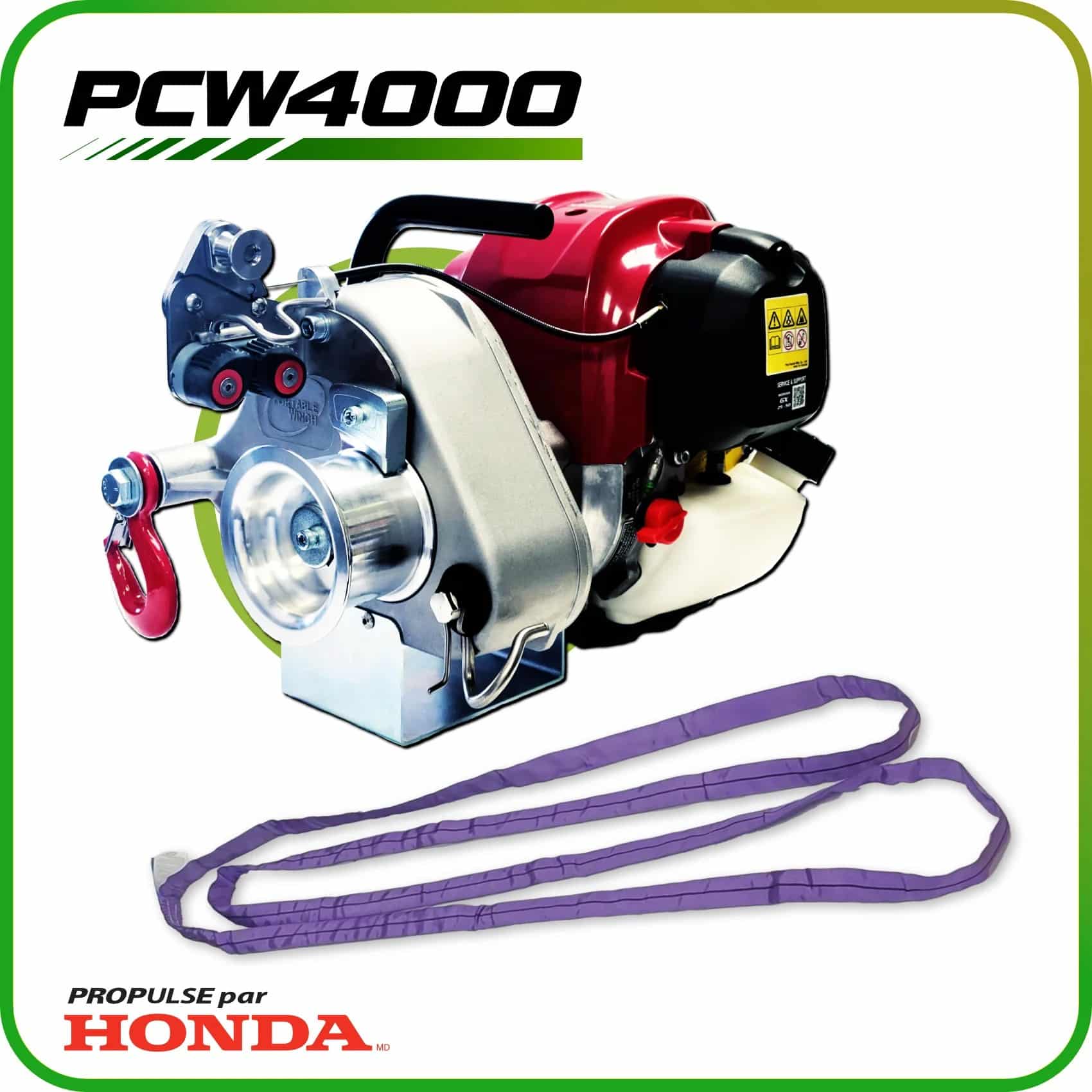 GX35 GAS-POWERED PORTABLE WINCH GX35 GAS-POWERED PORTABLE WINCH