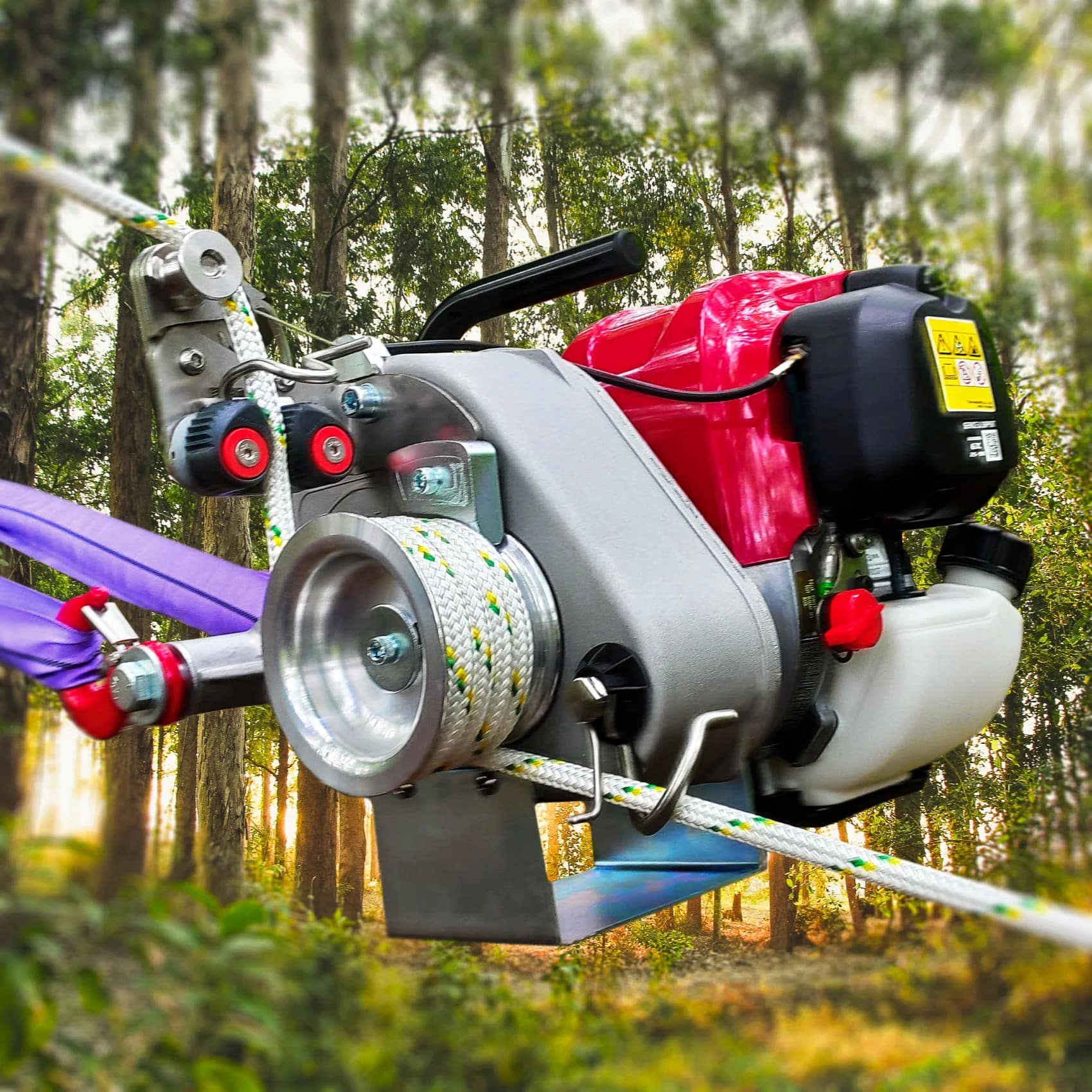 GX35 GAS-POWERED PORTABLE WINCH GX35 GAS-POWERED PORTABLE WINCH