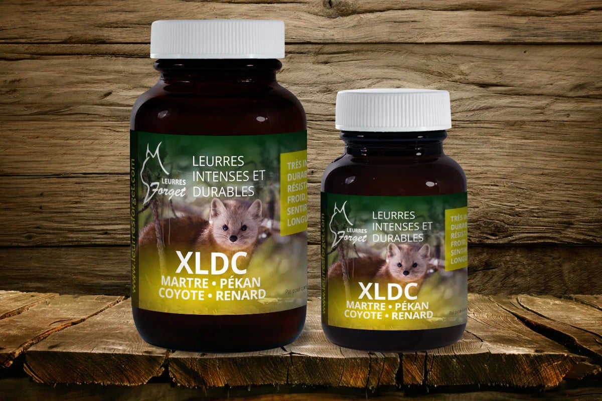 Leurres Forget XLDC - Marten - Fisher - Coyote - Fox
