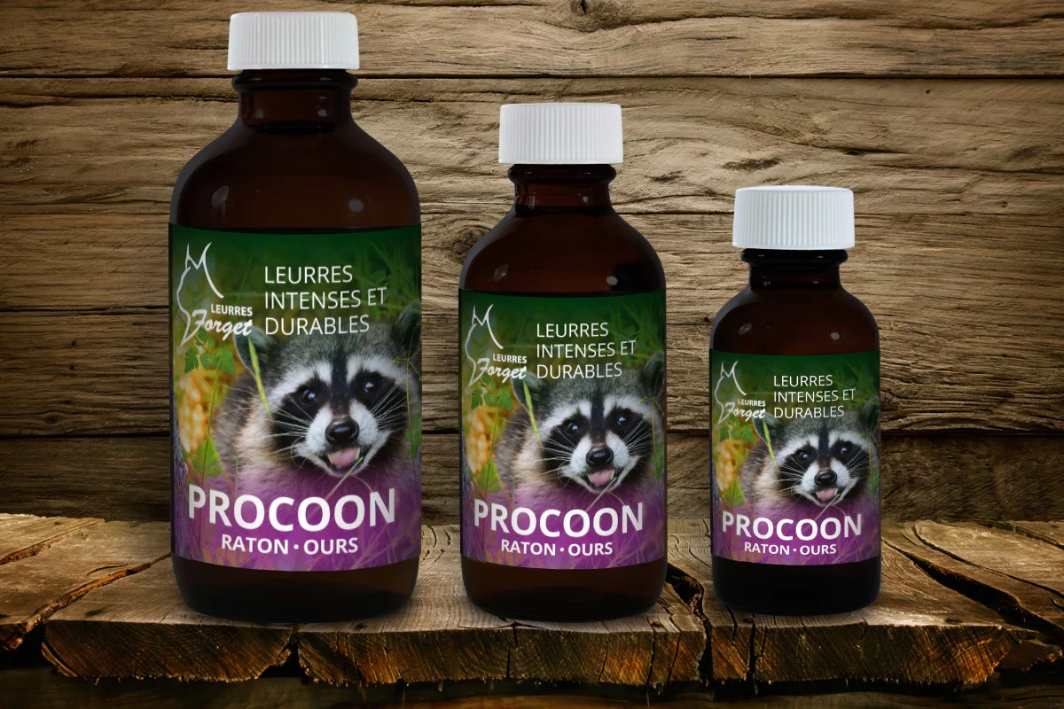 Leurres Forget Procoon - Raccoon - Bear