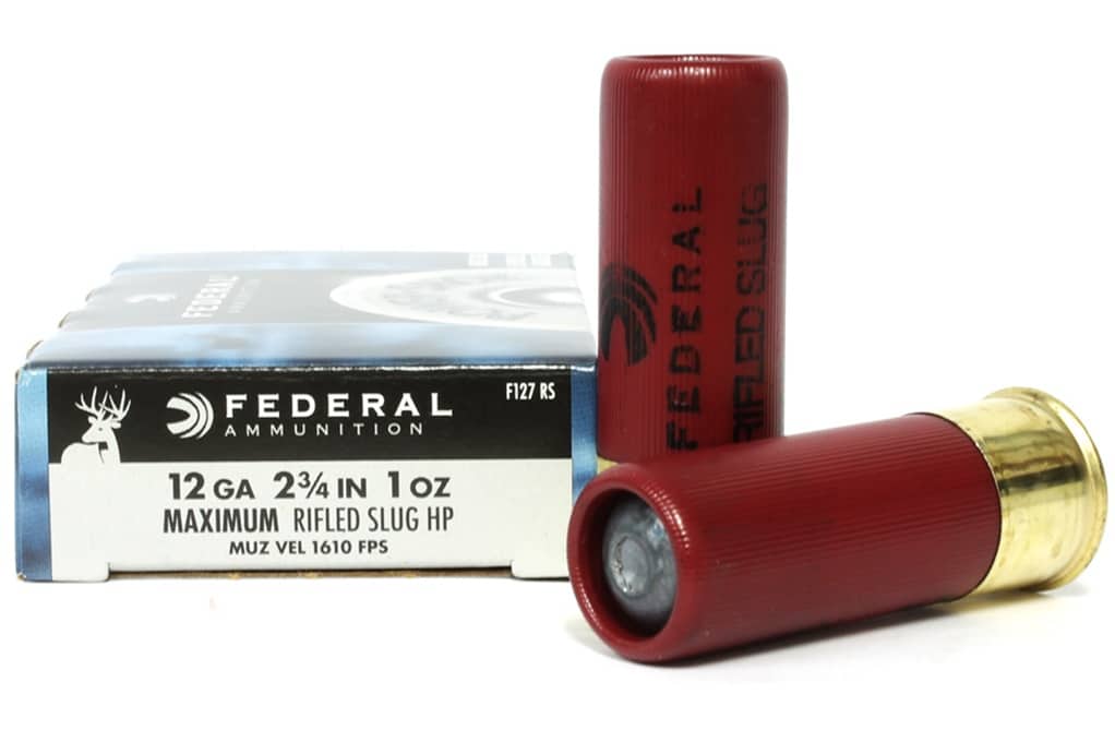 Federal 12ga 2 3/4 In 1 Oz Maximum Rifles Slug Hp 1610 Fps