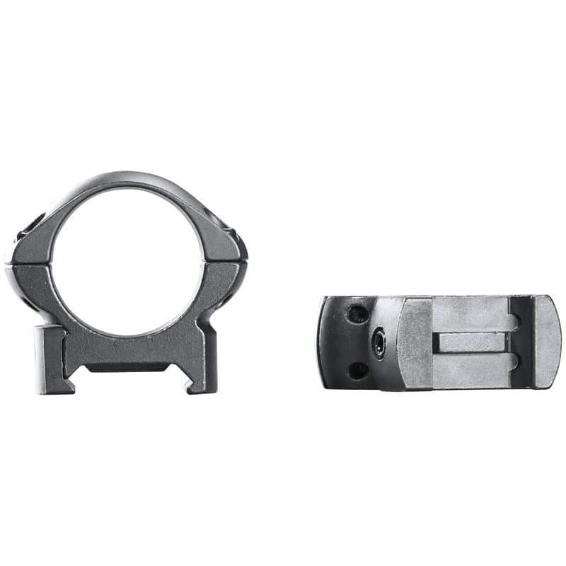 1 Inch MED MATTE Grand Slam Steel Top Mount Rings