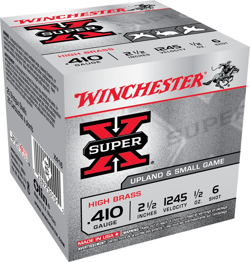 Winchester Super X 410 Bore 2 /12 1245 Fps 1/2 Oz 6 Shot