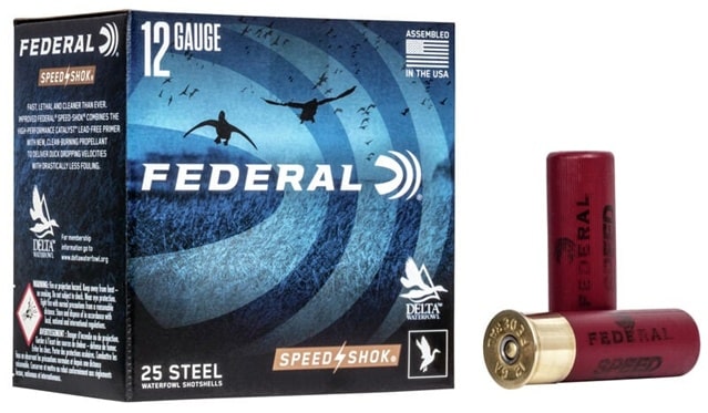 Federal Speed Shok 12ga 3in 1450 Fps 1 1/4 Oz Bb Shot Steel