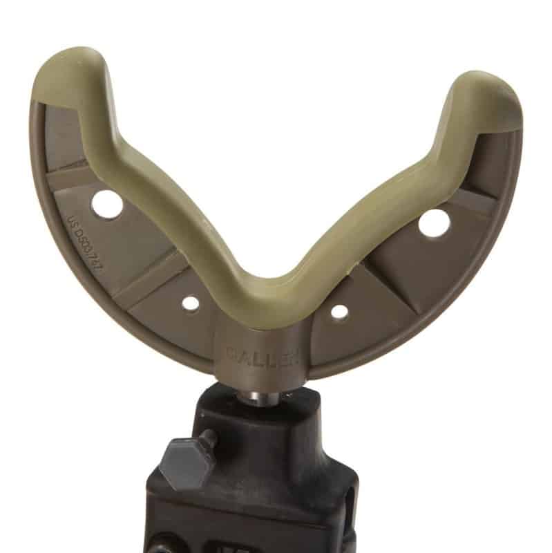 Allen Company Axial Bipod Shooting Stick, 61" Max Height, Olive