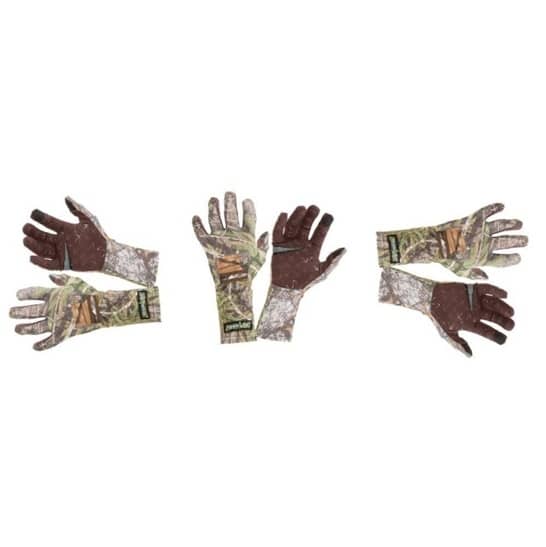 Shocker Turkey Hunting Gloves, One Size Fits Most, Mossy Oak Obsession Camo