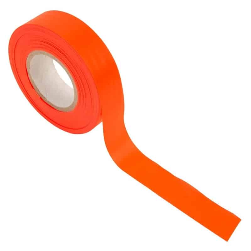 Allen Company Flagging Tape, 150" L x 0.787" W, Orange