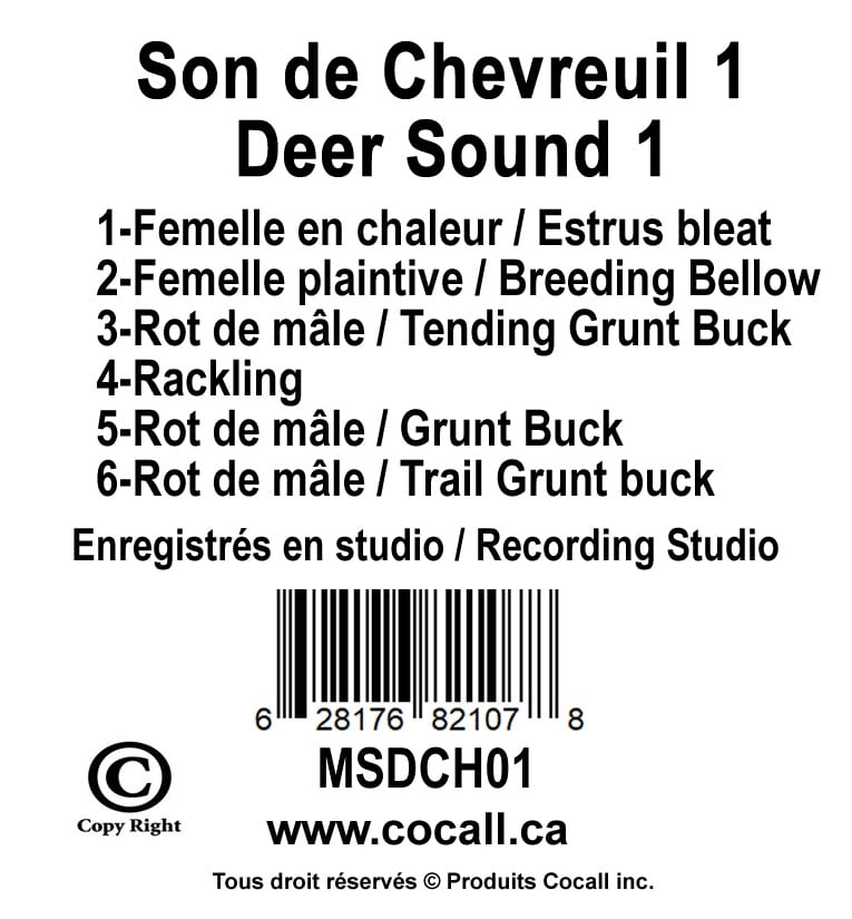 COCALL Deer sound 1