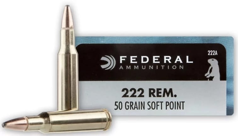 Federal 222 Rem 50 gr SP