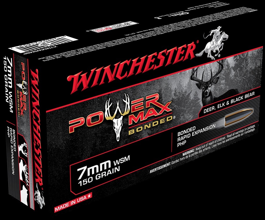 Winchester Power Max Bonded 7mm Wsm 150gr Php