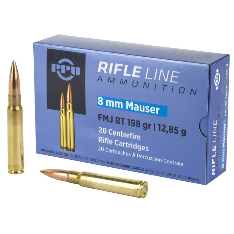 Ppu Rifleline 8×57 Fmjbt 198gr