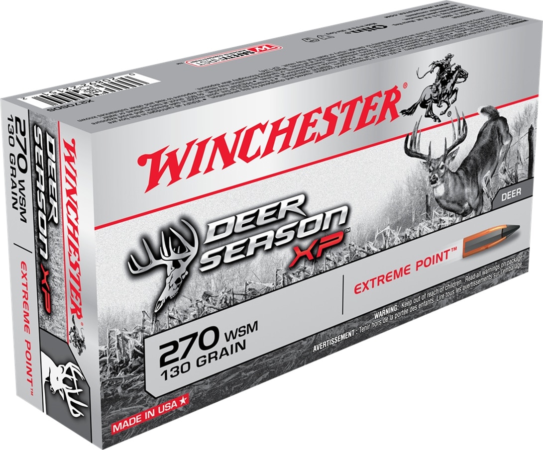 Winchester Deer Season 270 Wsm 130gr Extreme Point