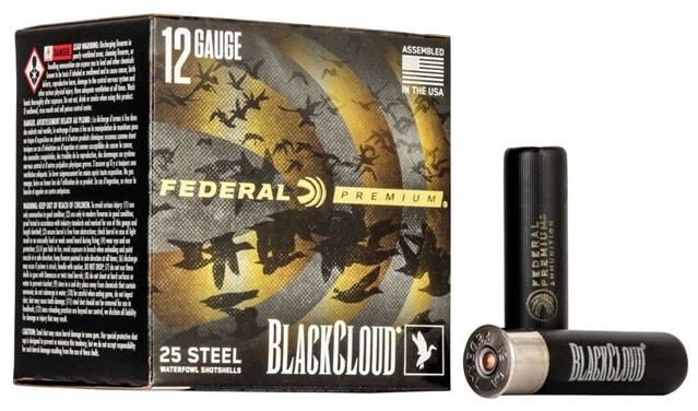 Federal Premium Blackcloud Steel 12ga 3 1/2″ 1500 Fps 1 1/2 Oz 4 Shots