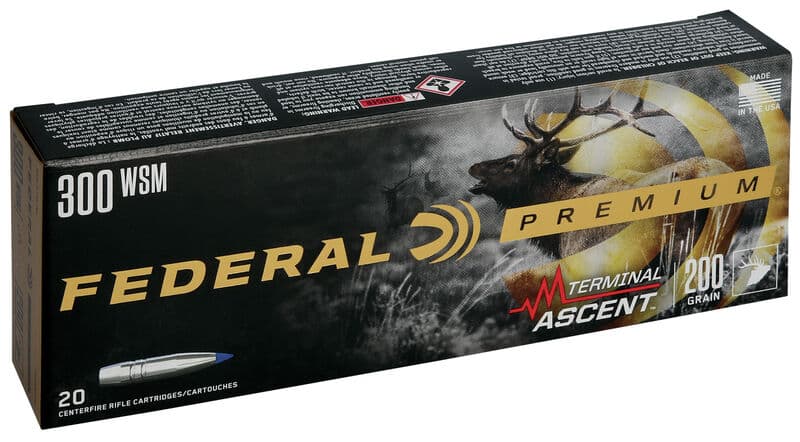 Federal Premium 300 WSM 200gr Terminal Ascent