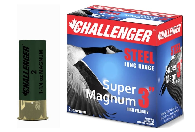 Challenger Super Magnum 12ga 3in 1450fps 1 1/4oz Shot 1 Steel