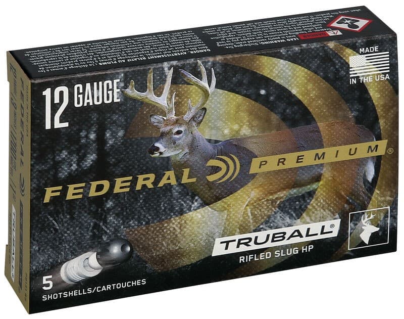 Federal Premium 12ga 3in 1700fps 1oz Rifled Slug Hp
