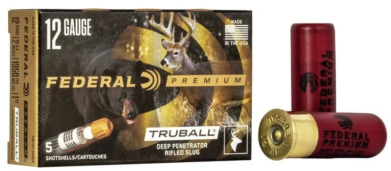 Federal Premium 12ga 2 3/4 1350fps 1 Oz Deep Penetrator Rifled Slug