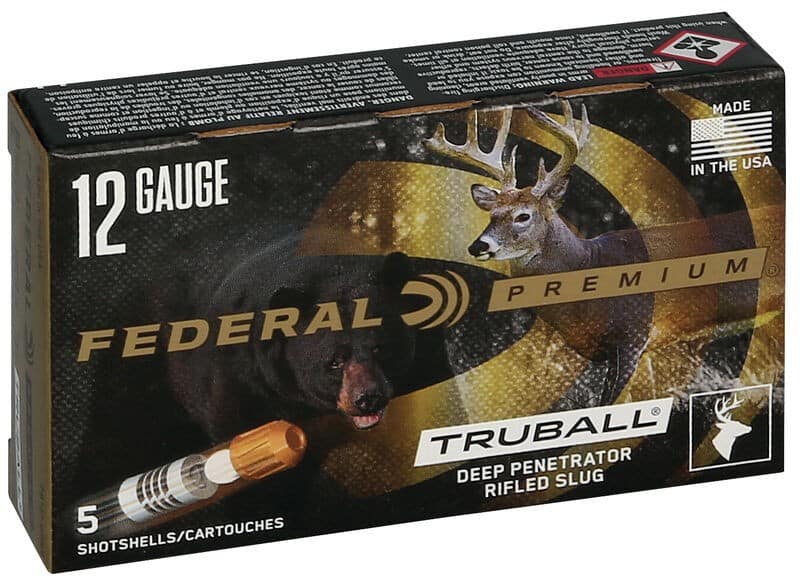 Federal Premium 12ga 2 3/4 1350fps 1 oz deep penetrator rifled slug