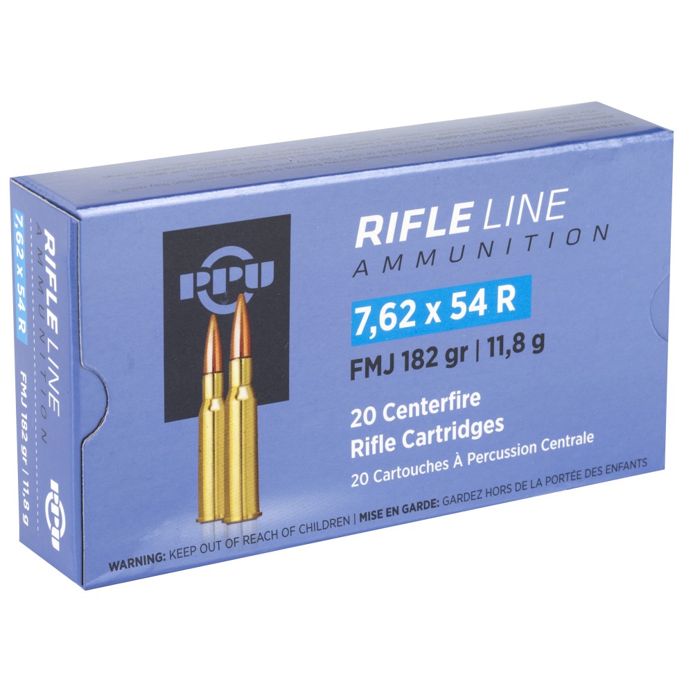 Ppu Rifleline 7.62×54 R 182gr Fmj