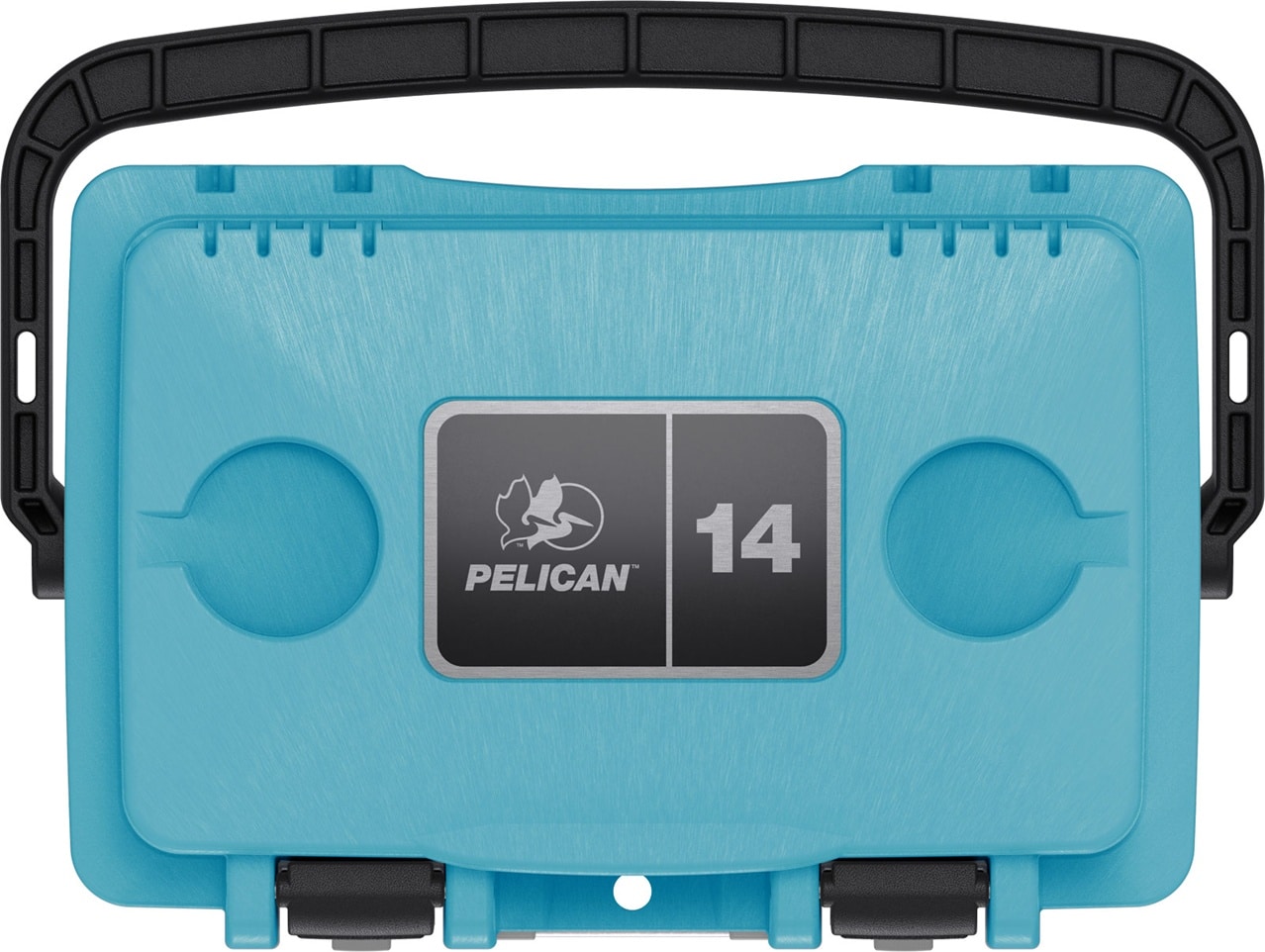 Pelican 14qt personal cooler cool blue / gray