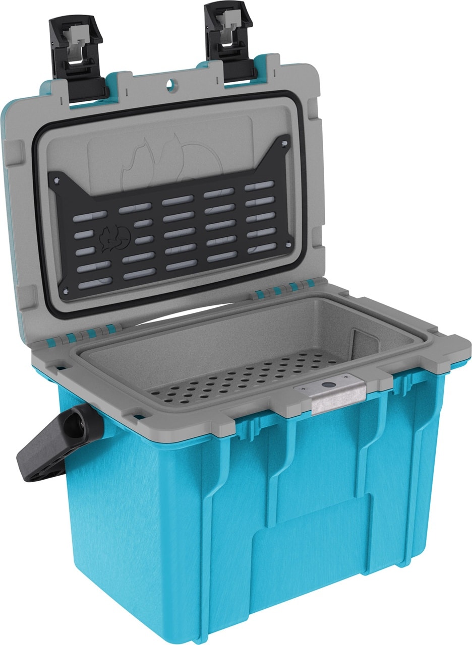Pelican 14qt personal cooler cool blue / gray