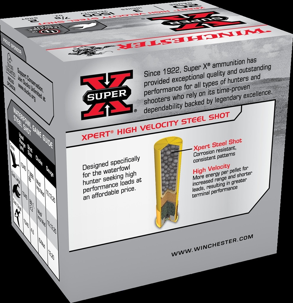 Winchester Xpert 20ga Steel 3in 1500 fps 7/8oz 2 shot high velocity